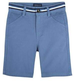 Andy & Evan Boy's Belted Twill Shorts