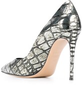 Thumbnail for your product : Casadei Snake-Effect Pumps