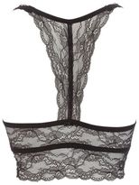 Thumbnail for your product : Charlotte Russe Racerback Long Line Lace Bralette