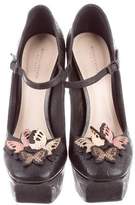 Thumbnail for your product : Bottega Veneta Butterfly Mary Jane Pump w/ Tags