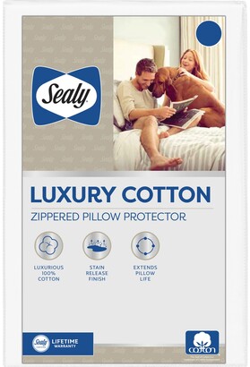 Sealy Luxury Cotton Pillow Protector - ShopStyle