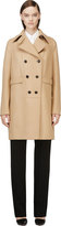 Thumbnail for your product : Givenchy Camel Felted Wool Coat
