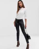 Thumbnail for your product : ASOS Design Long Sleeve Shirt Body In Stretch Cotton