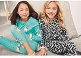 Thumbnail for your product : Next Girls Blue/Grey Unicorn/Leopard Legging Pyjamas Two Pack (3-16yrs)