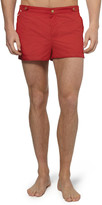 Thumbnail for your product : Robinson les Bains Oxford Short-Length Swim Shorts