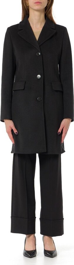 Emme Marella Acerbi Single-Breasted Buttoned Coat