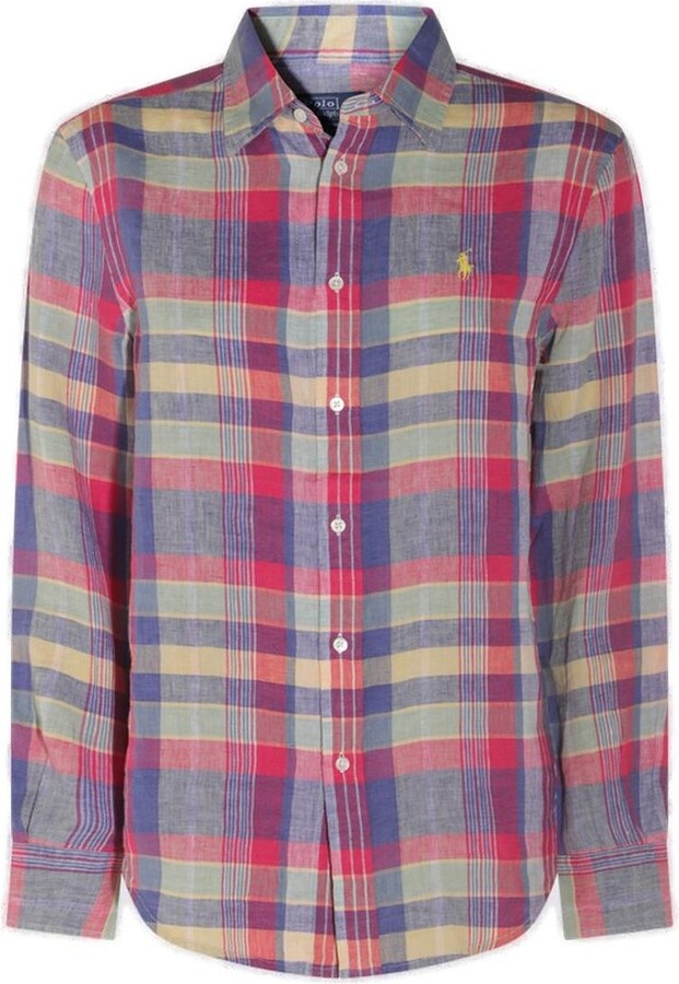 Polo Ralph Lauren Long Sleeved Logo Embroidered Shirt