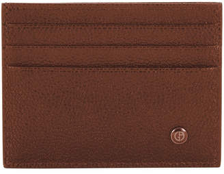 Giorgio Armani Leather Credit Card Case, Red