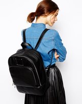 Thumbnail for your product : ASOS Boxy Backpack With Chunky Metal Fittings