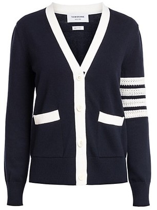 Varsity knit sweater Clearance