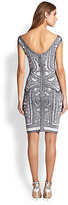 Thumbnail for your product : Herve Leger Sleeveless Printed Dress