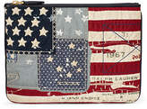 Thumbnail for your product : Ralph Lauren Flag Canvas Zip Pouch