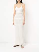 Thumbnail for your product : CHRISTOPHER ESBER button trim ribbed long dress