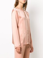 Thumbnail for your product : Forte Forte Cut-Out Neckline Blouse