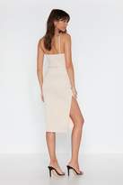 Thumbnail for your product : Nasty Gal Womens Slit Me With It Midi Dress - orange - 14