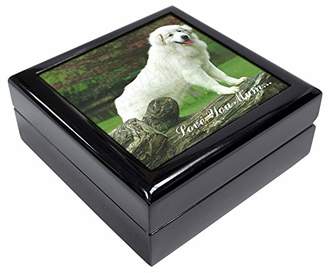 Pyrenean Mountain Dog 'Love You Mum' Keepsake/Jewellery Box Christmas Gift