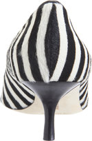 Thumbnail for your product : Manolo Blahnik Striped Ponyhair BB