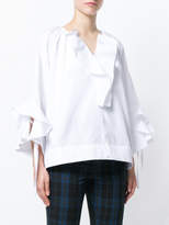 Thumbnail for your product : Eudon Choi ruffle-trim blouse
