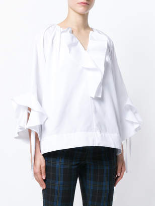Eudon Choi ruffle-trim blouse