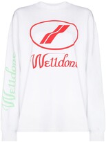 Thumbnail for your product : we11done Logo Print Sweatshirt