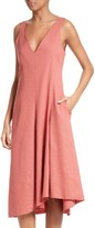Thumbnail for your product : Theory Women's Tadayon Stretch Linen Blend Midi Dress
