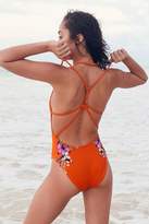 Thumbnail for your product : Out From Under Casey Strappy Back Orange Swimsuit