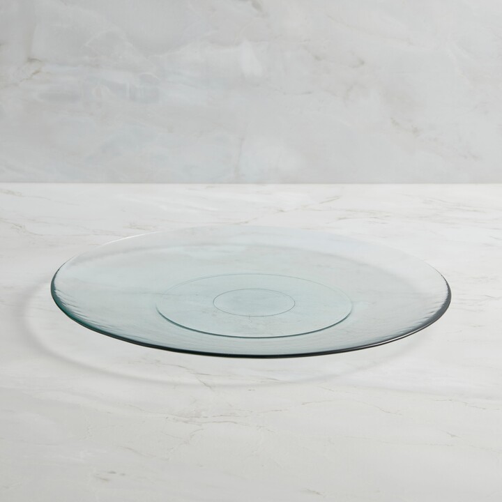 Dunelm Recycled Glass Serving Plate Clear ShopStyle Cake & Dessert Stands