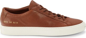common projects brown sneakers