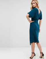Thumbnail for your product : ASOS Tall Smart Woven Midi Dress With D-Ring