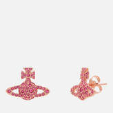 Vivienne Westwood Women's Grace Br Stud Earrings - Rose Crystal