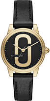 Marc Jacobs MJ1578 Corie stainless steel quartz leather strap watch