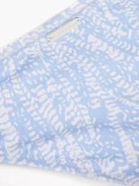 Thumbnail for your product : Heidi Klein Cape Verde Tie-side Feather-print Bikini Briefs - Blue Print