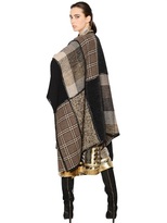 Thumbnail for your product : Etro Patchwork Wool Blend Cape