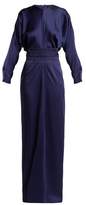 Thumbnail for your product : Max Mara Pagode Dress - Womens - Dark Blue