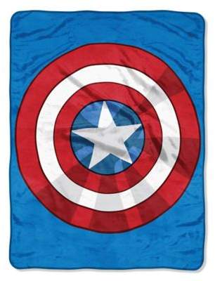 Marvel Avenger The Shield Plush Throw Blanket