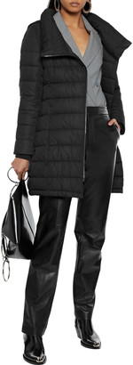DKNY Quilted Shell Hooded Coat
