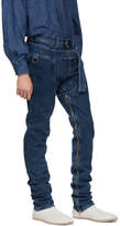 Thumbnail for your product : Diesel Red Tag Indigo Shayne Oliver Edition Cowgirl Skinny Jeans