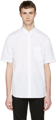 Givenchy White Star Sleeve Shirt