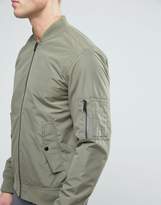 Thumbnail for your product : Jack and Jones Core Bomber Jacket with MA-1 Pocket