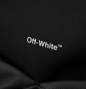 Off-White Printed Canvas Backpack