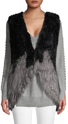 dolce cabo fur vest