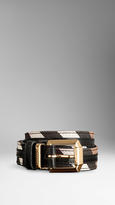 Thumbnail for your product : Burberry Bridle House Check Belt