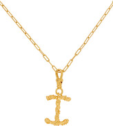 Thumbnail for your product : Alighieri SSENSE Exclusive Gold 'I' Alphabet Necklace