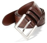 Thumbnail for your product : Saks Fifth Avenue Alligator-Embossed Leather Belt