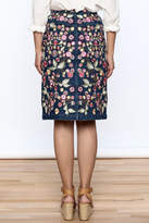 Thumbnail for your product : Needle & Thread Wildflower Denim Skirt