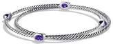 Thumbnail for your product : David Yurman Color Classics Bangles With Amethyst