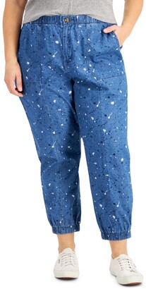 style and co pull on pants