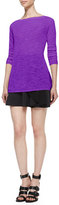 Thumbnail for your product : Halston Tiered Skirt w/ Drape Detail
