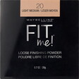 Maybelline Fit Me Loose Finishing Powder, Light Medium, 0.7 oz