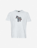 Thumbnail for your product : Paul Smith Zebra Climb cotton-jersey T-shirt